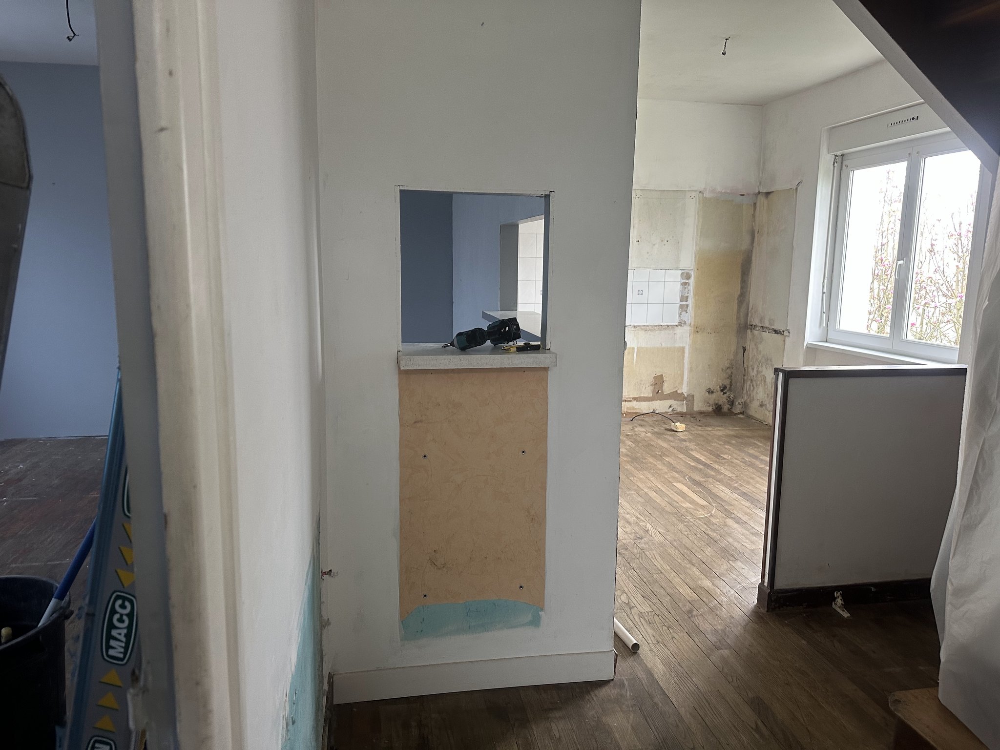 Transformation  étage maison réaménagement des espaces